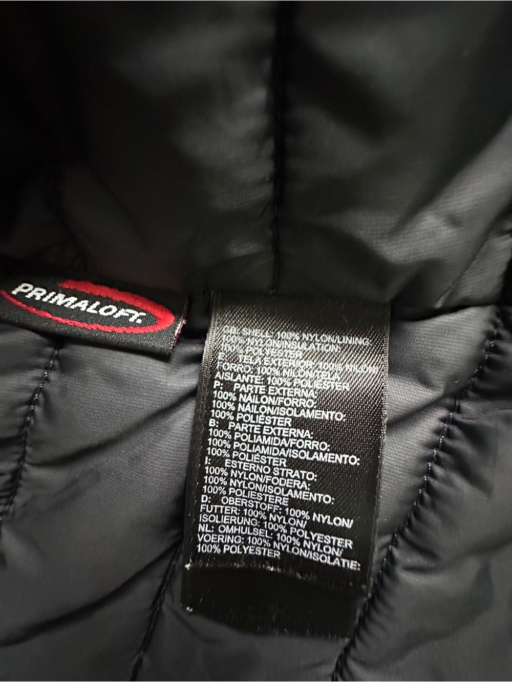 The North Face Women's Black Quilted Jacket Sz M - Picture 8 of 8